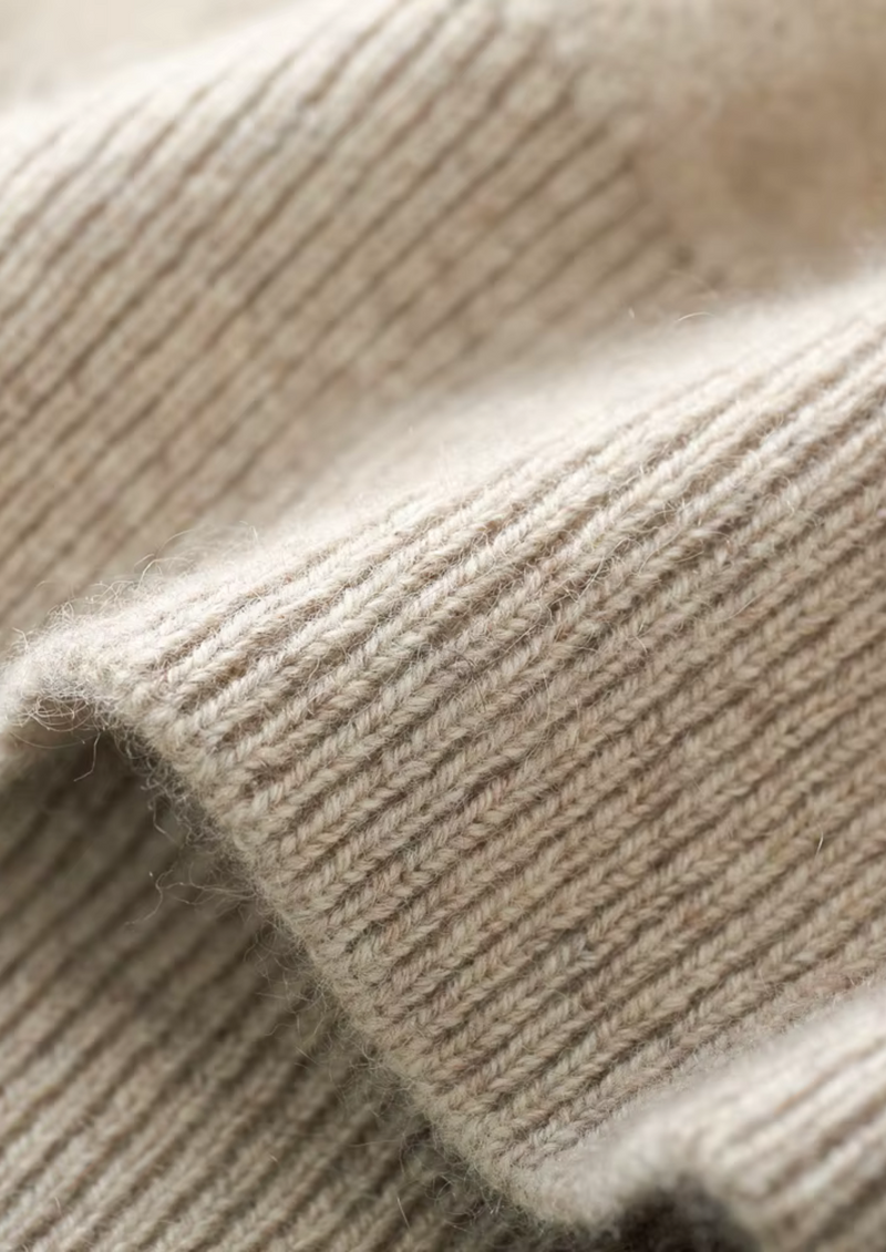 PURE EXTRA-FINE MERINO WOOL V-NECK CARDIGAN