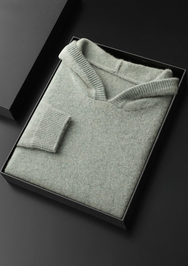 PREMIUM CASHMERE LEISURE HOODIE