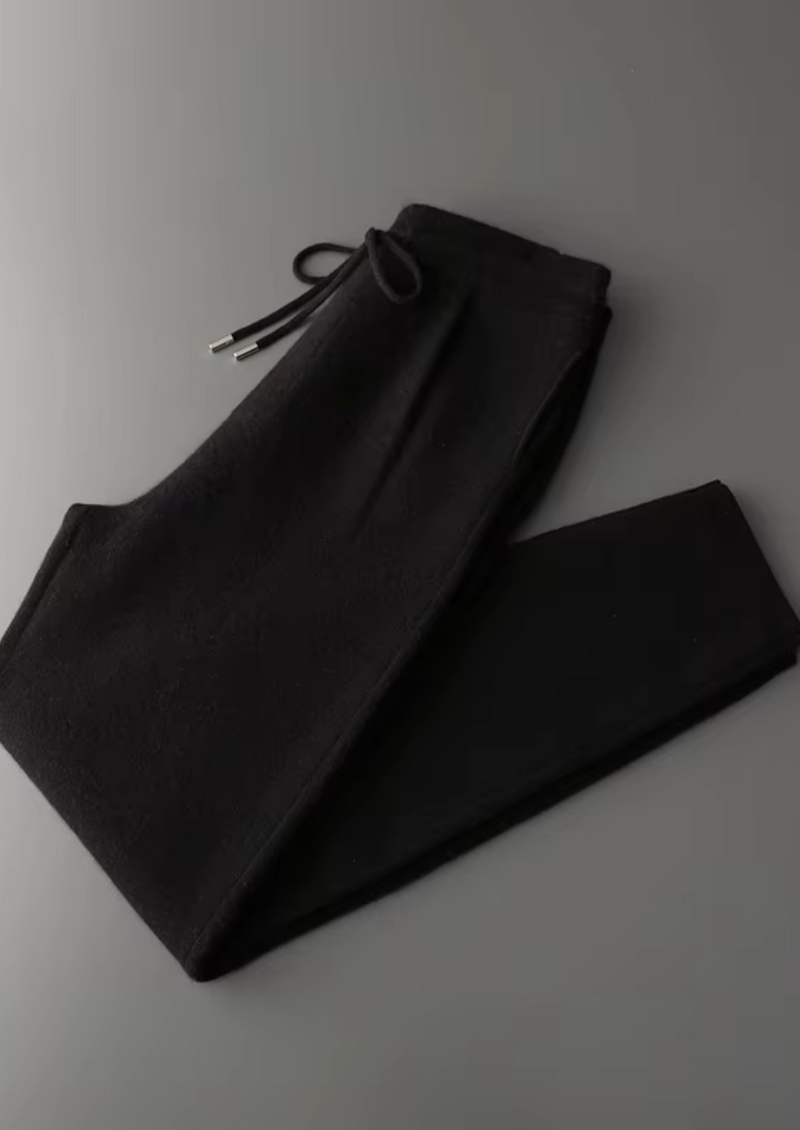 PREMIUM CASHMERE PLEATED TROUSERS