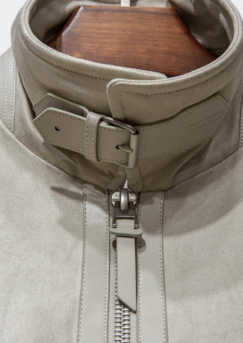 PREMIUM SUEDE BOMBER JACKET