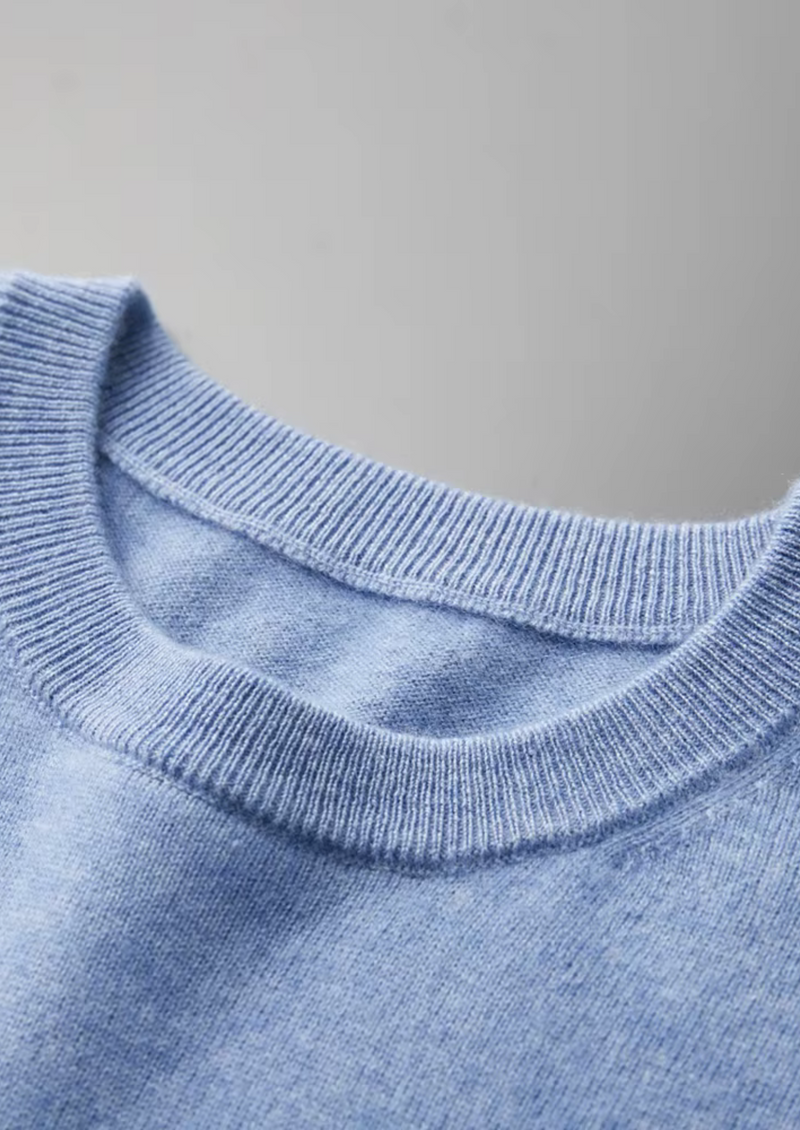 PREMIUM CASHMERE CLASSIC CREWNECK T-SHIRT